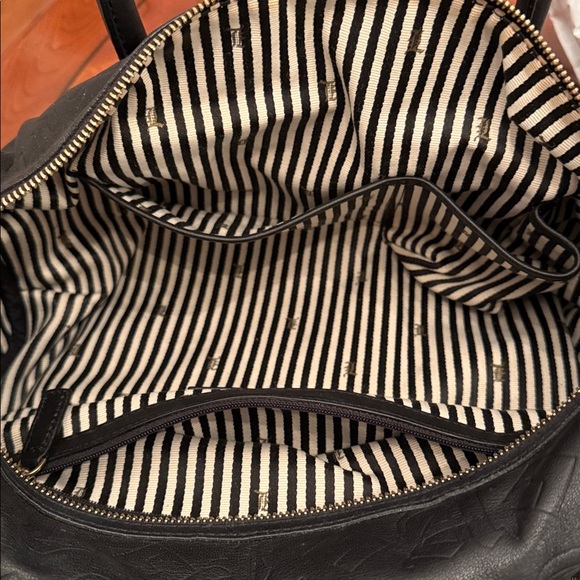 L.A.M.B. Music Fade-out Leather Satchel Handbag - Picture 12 of 12